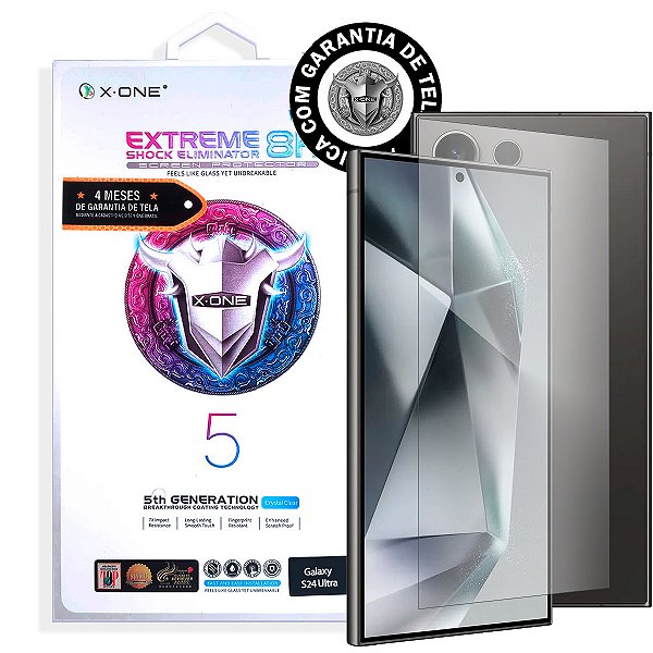 Película X-One Extreme Eliminator 5º para Galaxy S24 Ultra- Lançamento  ✨🚀🚨