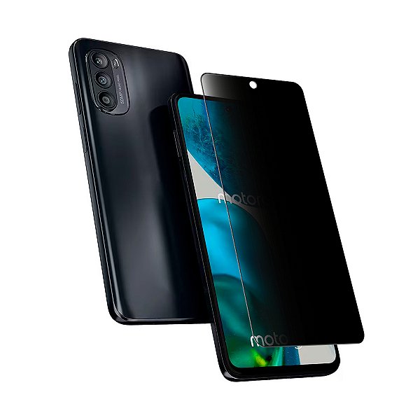 Película 3D Privacidade Compatível com Moto G52/G72/G82/G84