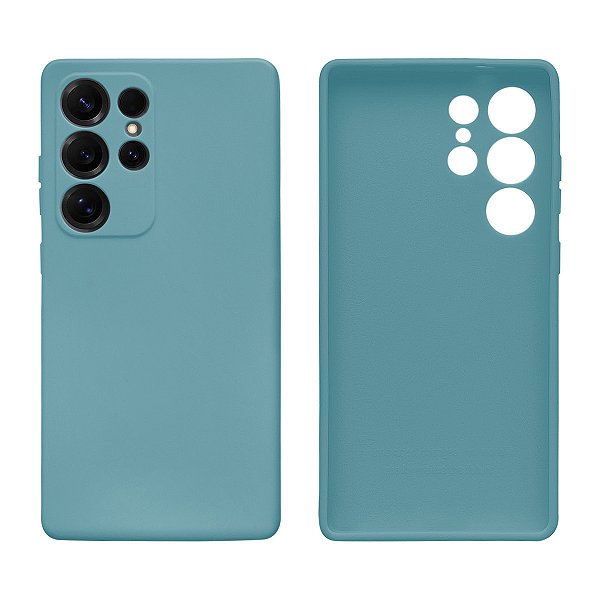 Capa compatível com Galaxy S25 Ultra Silicone Flexível