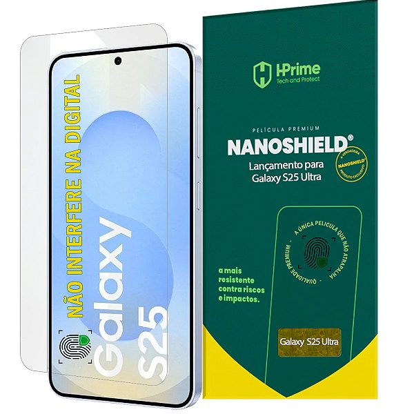 Película Hprime Para Galaxy S25 Nanoshield Garantia Premium