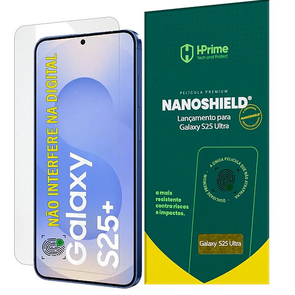 Película Hprime Para Galaxy S25+ Plus Nanoshield Premium