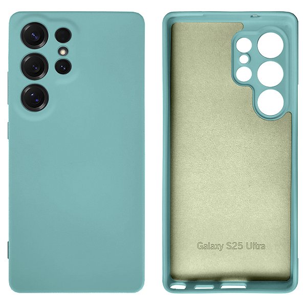Capinha Para Galaxy S25 Ultra Silicone com Proteção Câmera
