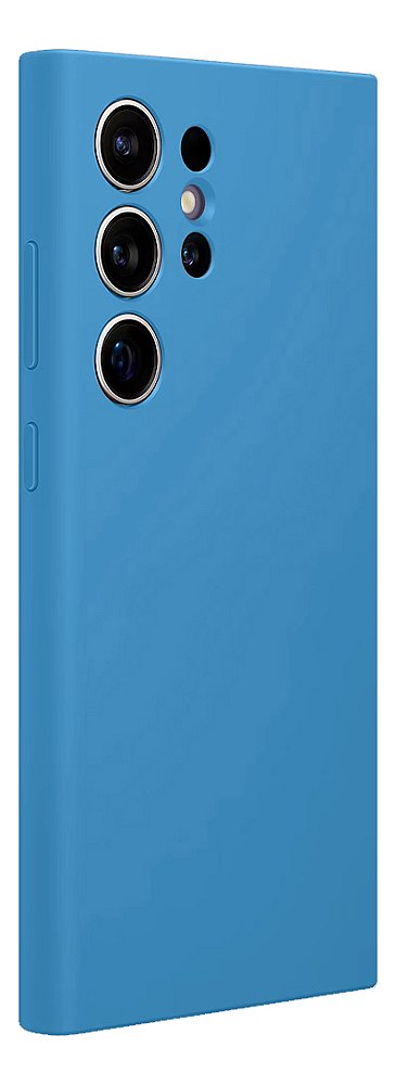 Capa Para Galaxy S24 Ultra Proteção Câmera Silicone Aveludad