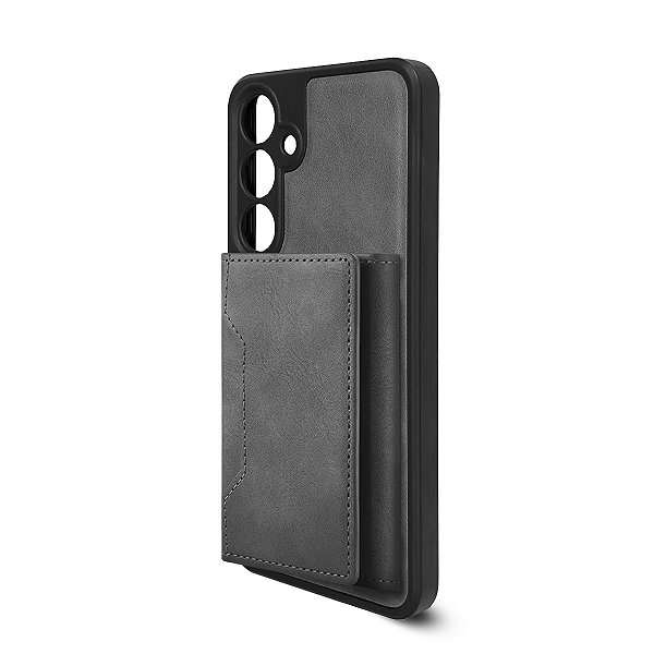Capa Couro Com Carteira magnetica 2 em 1 para Galaxy S24
