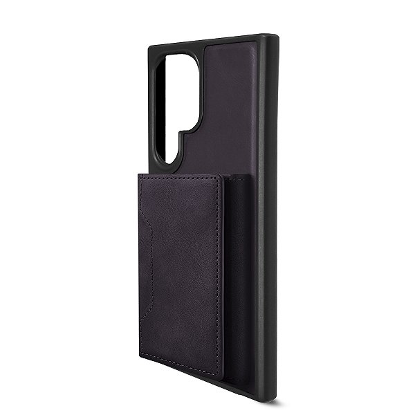 Capa Couro + Carteira magnetica 2 em 1 para Galaxy S24 Ultra