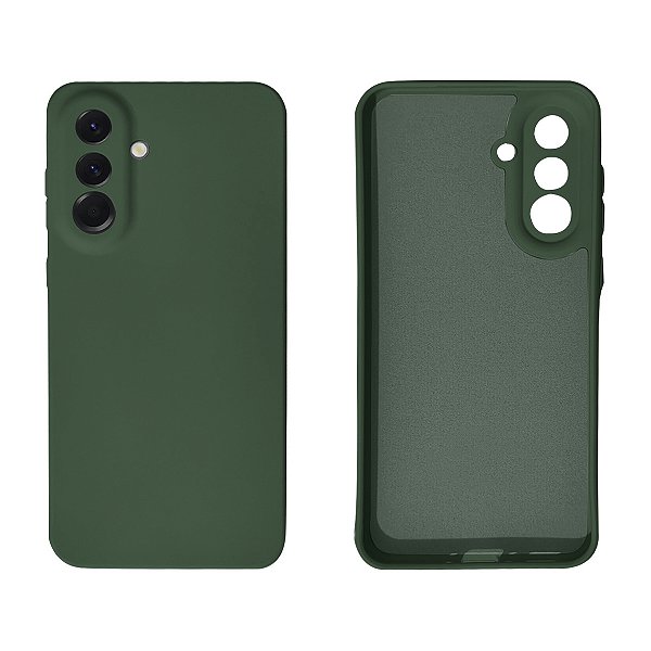 Capa Compatível com Galaxy A56 Proteção Câmera Lisa Veludo