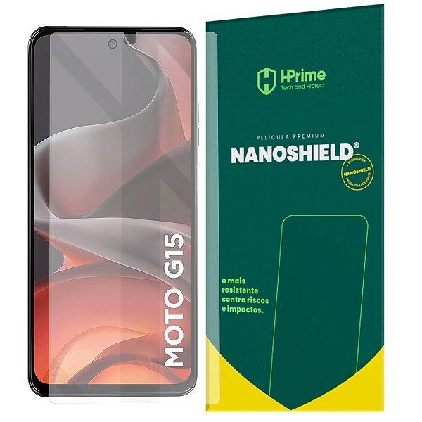 Película Premium HPrime Nanoshield Para Moto G15 Power/G 05