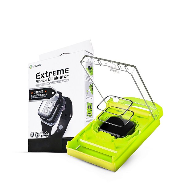 Película X-One para Applewatch com Aplicador Extreme Premium
