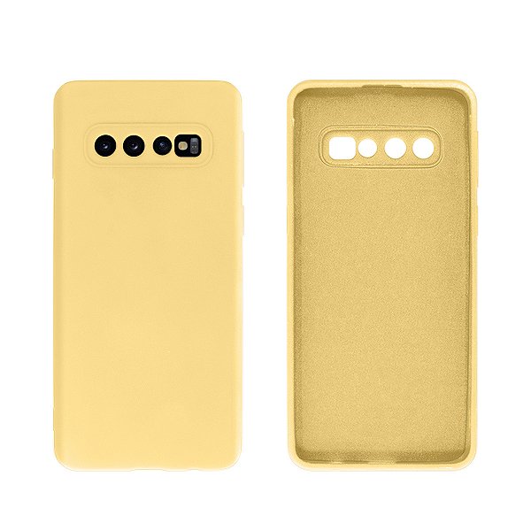 Capinha Galaxy S10 em Silicone com Proteção de Câmera