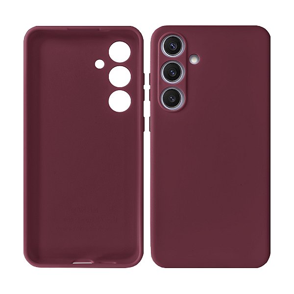Capinha Protetora Flexível Para Galaxy S24 Plus Silicone