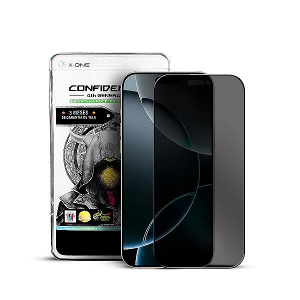 Película de Privacidade 180º 4ª Ger Para iPhone 16 Pro Max