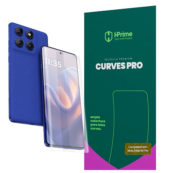 Película HPrime Curves Pro para Moto Edge 60 Pro Premium