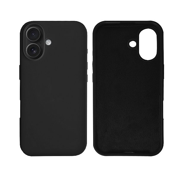 Capinha iPhone 17 em Silicone Aveludado Diversas Cores Lançamento