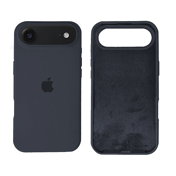 Capinha iPhone 17 Air em Silicone Aveludado Diversas Cores Lançamento