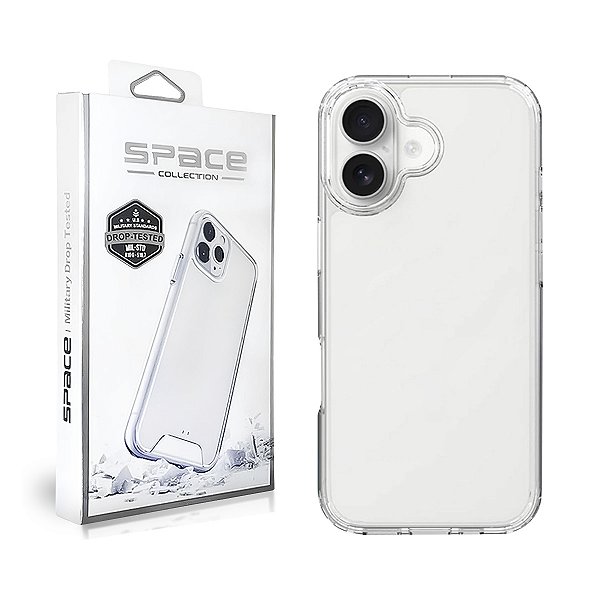Capa Transparente SPACE para iPhone 17 em Acrílico