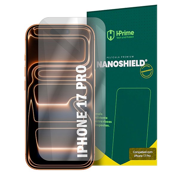 Película Premium HPrime Nanoshield para iPhone 17 Pro