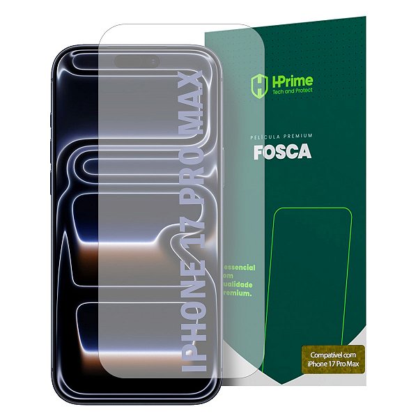 Película Premium HPrime Fosca para iPhone 17 Pro Max