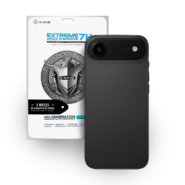 Película Traseira X-One Extreme Shock 7H iPhone 17 Air