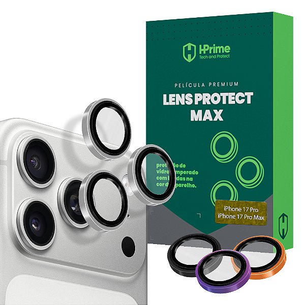 Película HPrime Lens Protect Max para iPhone 17 Pro/ Pro Max