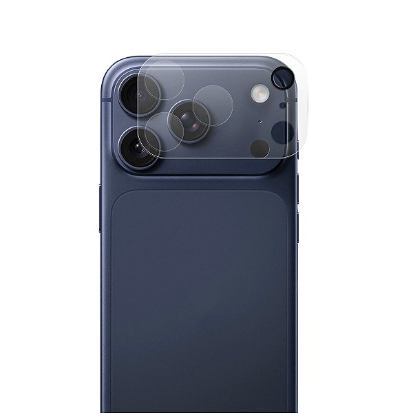 Película De Câmera Para iPhone 17 Pro Max em Vidro 3d