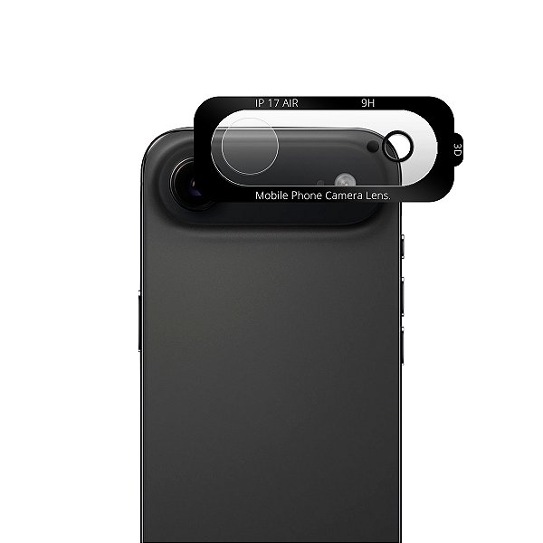 Película De Câmera Para iPhone 17 Air em Vidro 3D