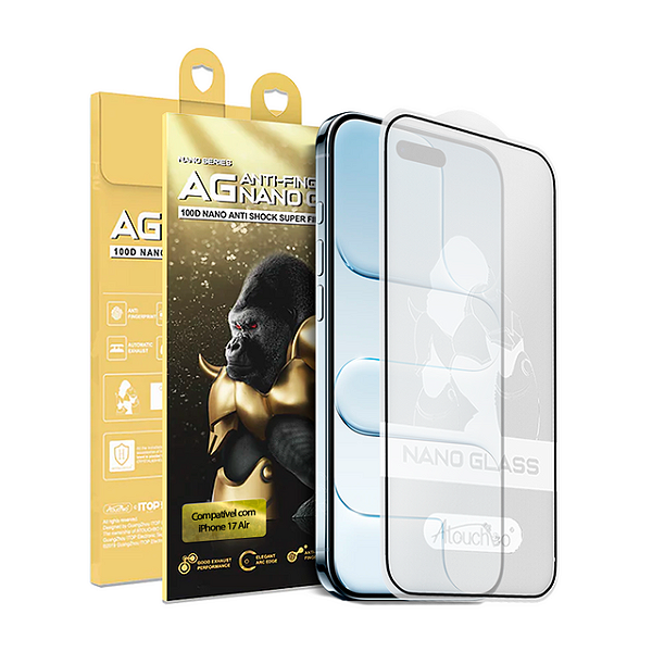 Película para iPhone 17 Air Atouchbo Zeus Series Nano Fosca