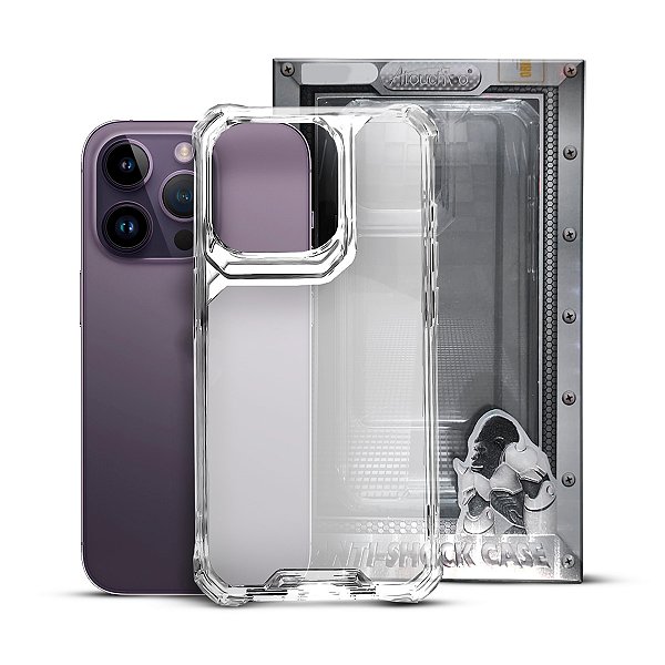 Capa Anti Shock Crystal ATOUCHBO para iPhone 14 Pro