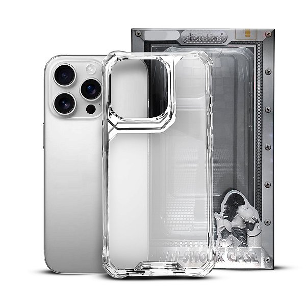 Capa Anti Shock Crystal ATOUCHBO para iPhone 13 Pro
