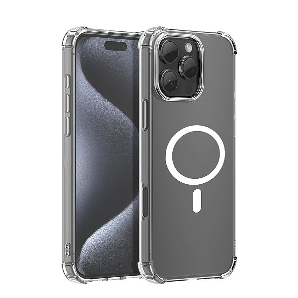 Capinha Anti Shock Magsafe Atouchbo para iPhone 16 Pro