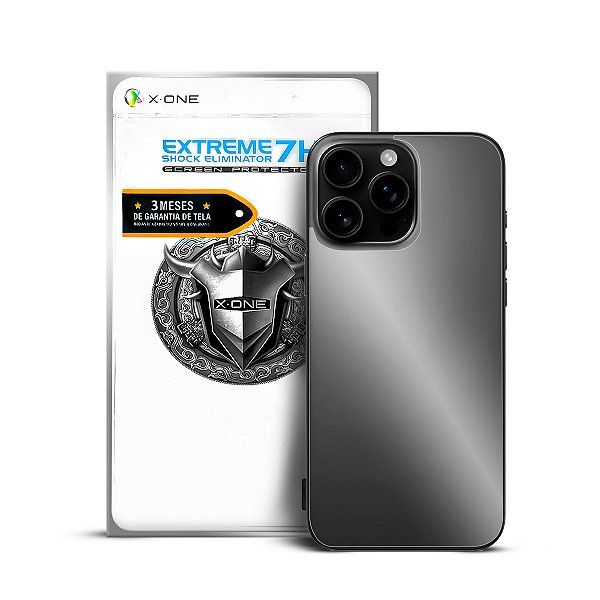 Película Traseira X-One Extreme Shock 7H iPhone 16 Pro