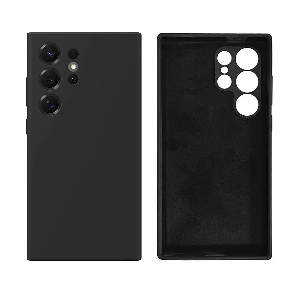 Capinha para Galaxy S25 Ultra Silicone Proteção De Câmera