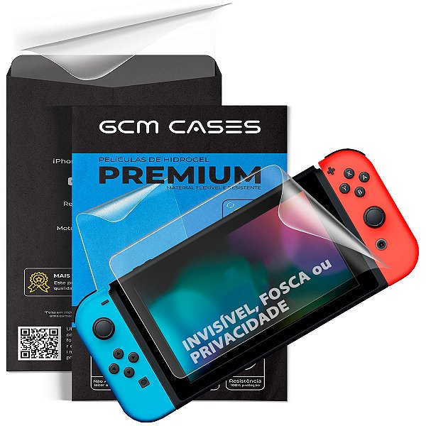 Pelicula Hidrogel para Switch Todos os Modelos com Dimensões até 13" Polegadas