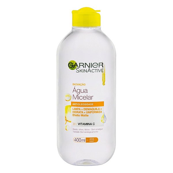 Agua Micelar Antioleosidade  400ml - GARNIER SKINACTIVE