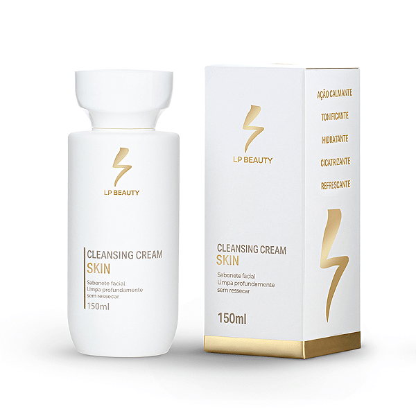 Sabonete Facial Cleansing Cream SKIN - LP BEAUTY