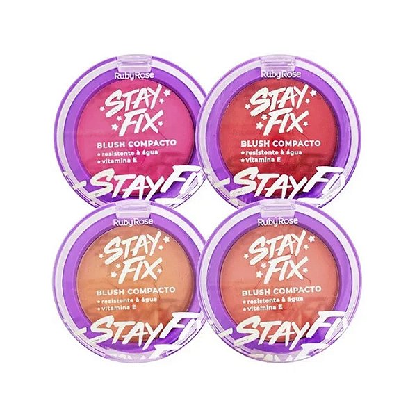 Blush Compacto Stay Fix - RUBY ROSE