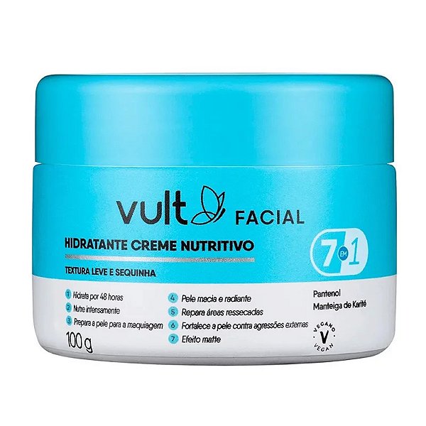 Vult Care Nutritivo Creme Hidratante Facial 100g - VULT
