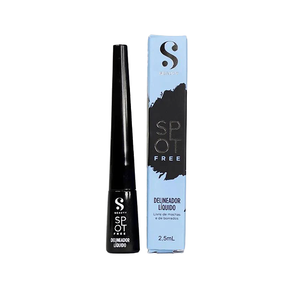 Delineador Liquido Spot Free 2,5ml - S BEAUTY