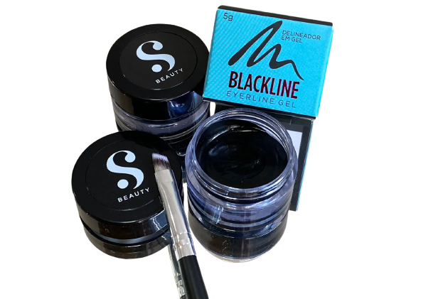 Delineador em Gel Blackline 8g - S BEAUTY