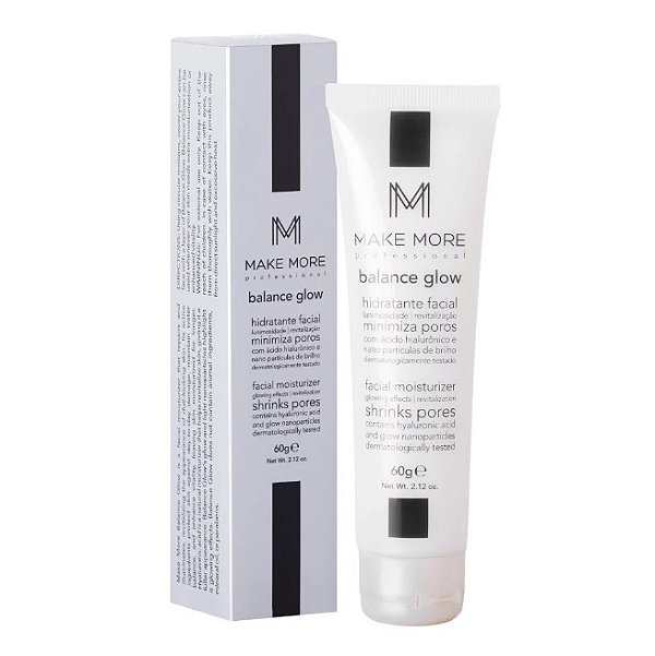 Hidratante Facial Balance Glow Silver 60g - MAKE MORE