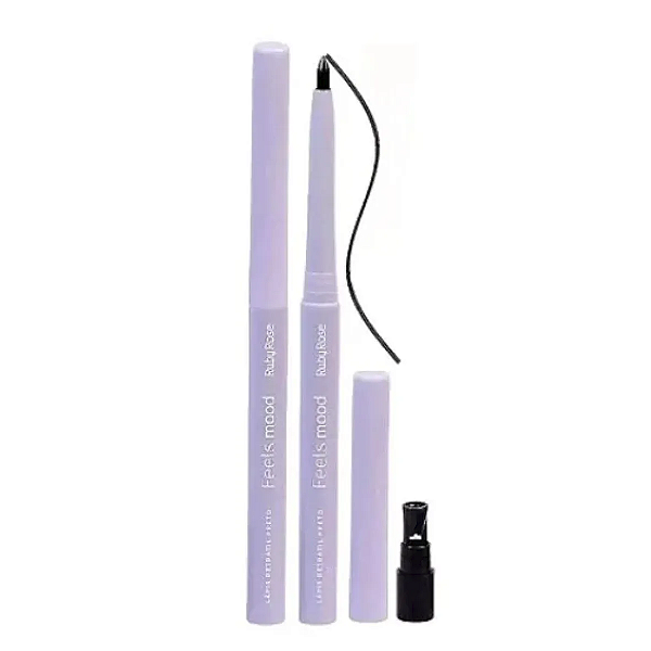 Lápis Retratil Preto Feels Mood - RUBY ROSE