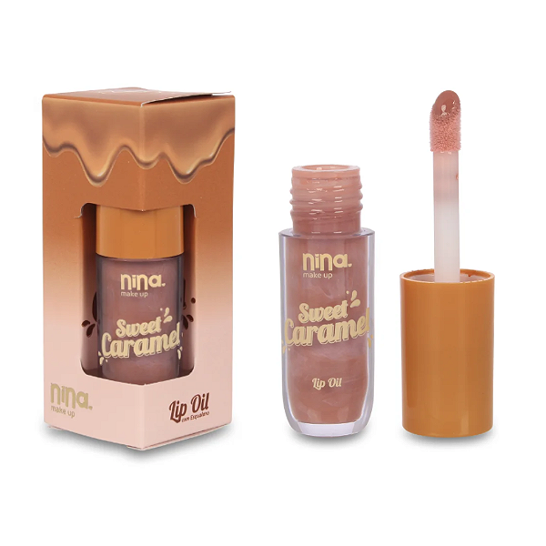 Lip Oil Caramel - NINA MAKEUP