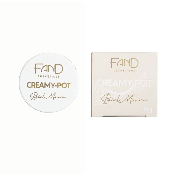 Creamy Pot Soft Brown Biel Moura - FAND