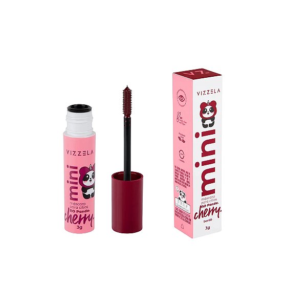 Mini Máscara para Cílios No Panda Cherry * VIZZELA