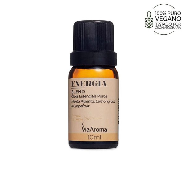 Blend de óleos Essenciais energia