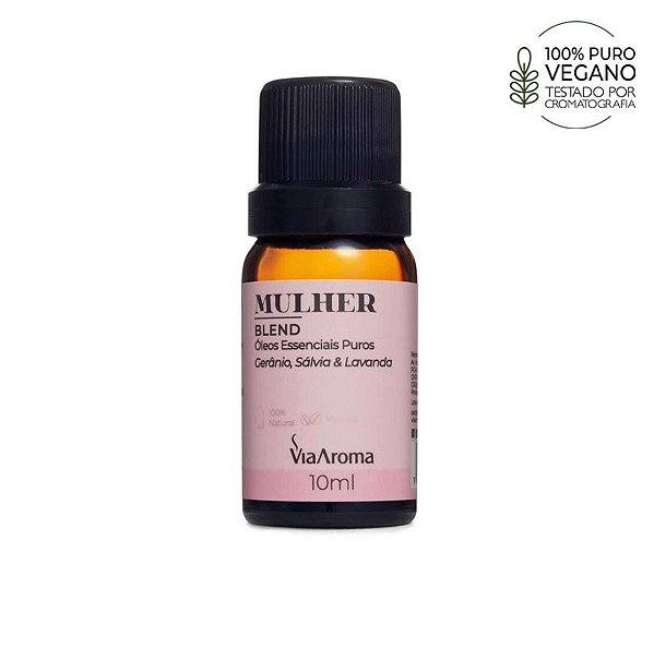 Blend de óleos Essenciais Mulher Via Aroma