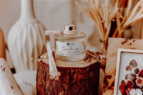 Difusor Brisa de verao - Lima e capim limão 250ml