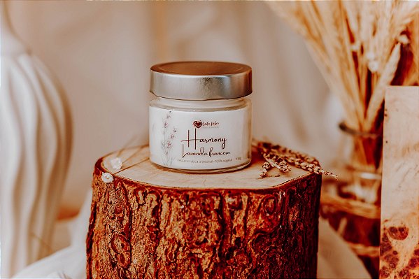 Vela Harmony - Lavanda Francesa 150g