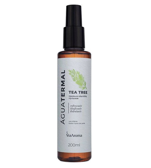 Água Termal com Oleo Essencial de Tea Tree Via Aroma - 200ml