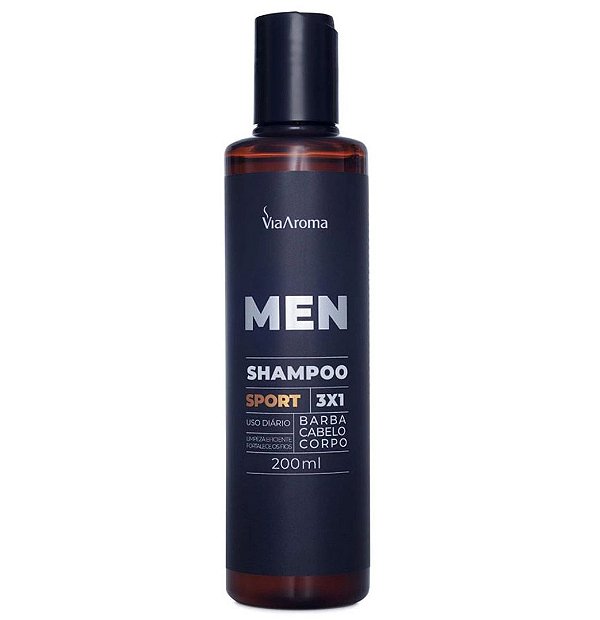 Shampoo Men Sport Via Aroma - 200 ml