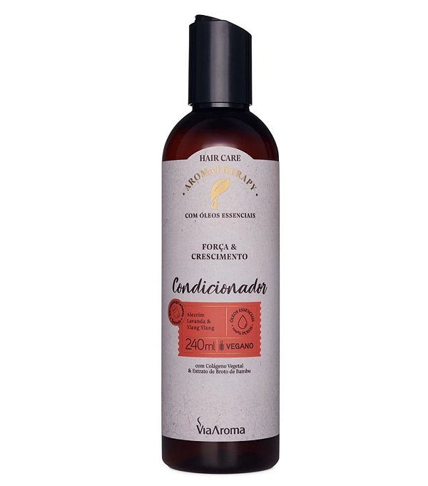 Condicionador Forca e Crescimento Aromatherapy Via Aroma - 240ml